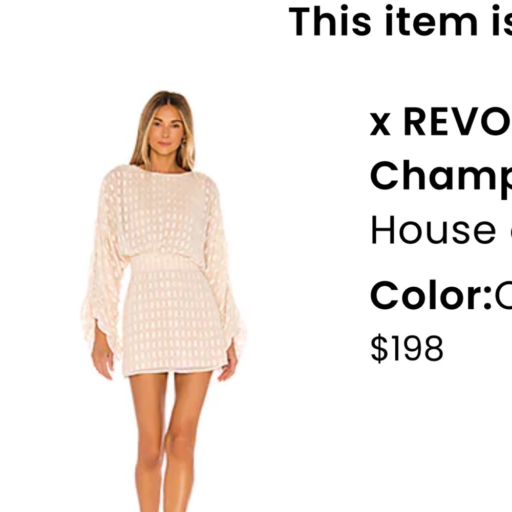 Beautiful House of Harlow 1960 Dress